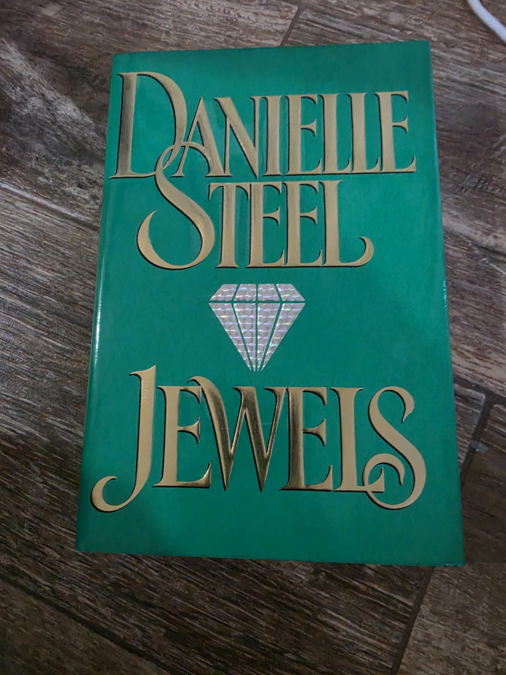 'Jewels' Hardcover Book By Danielle Steel - Teal Cover